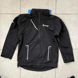 Go‎ Daddy Jacket Team 365 Windbreaker Embroidered Logo Black Medium / Medium